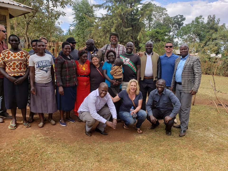 Leadership and volunteer teams at work